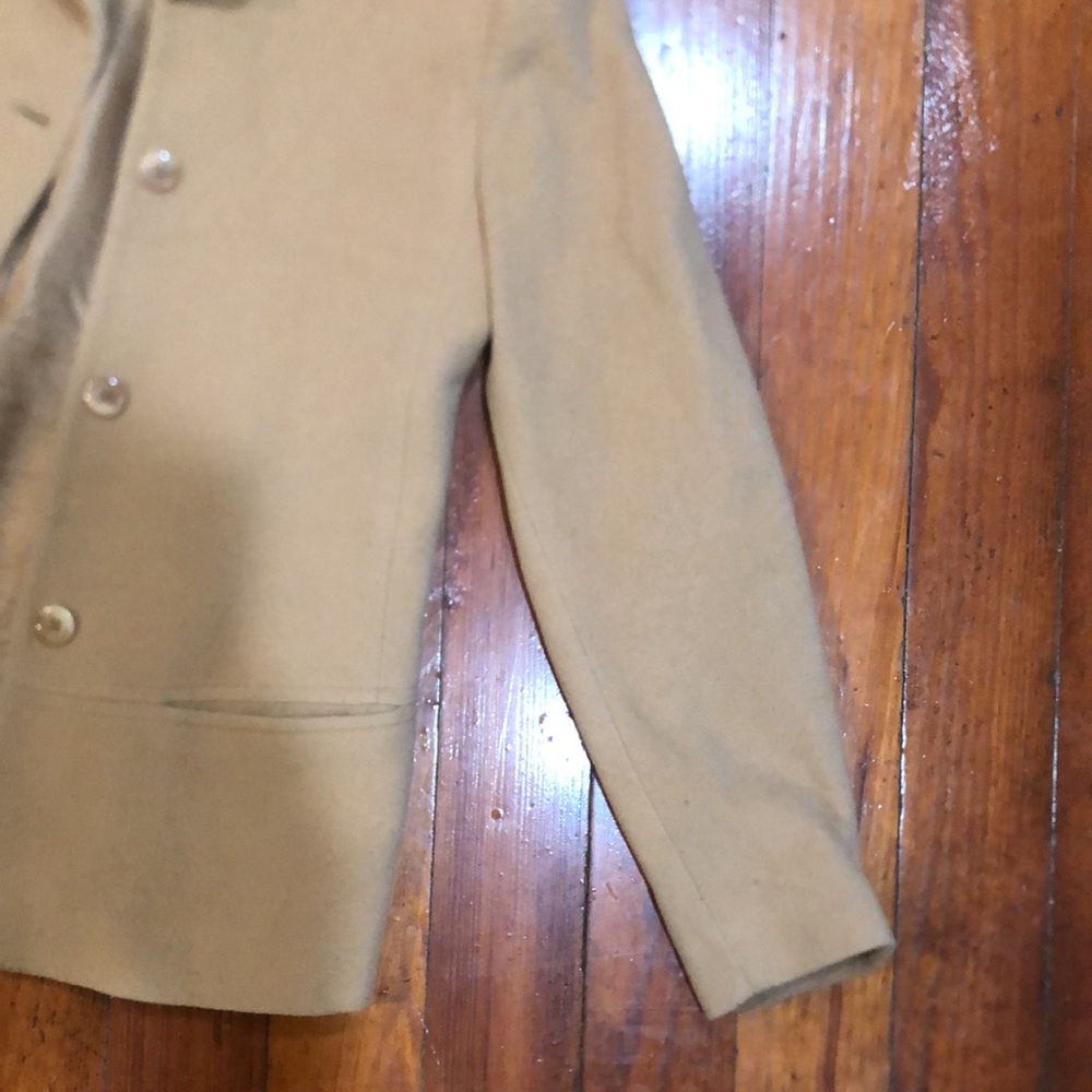 Cashmere blend pea coat - Picture 5 of 9